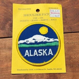 Vintage Alaska Decorative Shoulder Patch